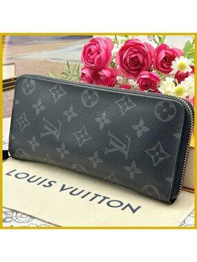 Louis Vuitton Eclipse Zippy Wallet Vertical